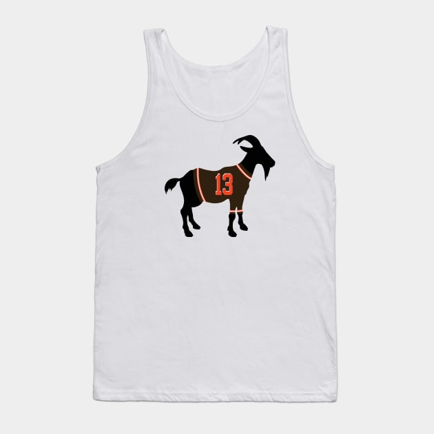 Odell Beckham Jr. GOAT Tank Top by cwijeta